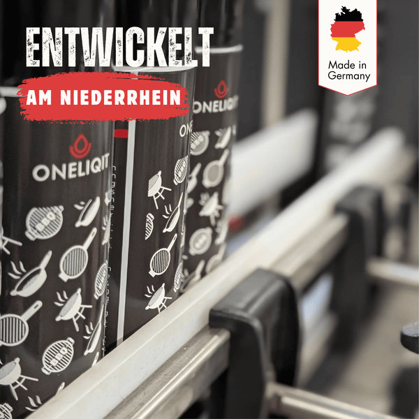 Grill & Gusseisen Pflegespray 400ml mit Antihaftfunktion hergestellt in Detuschland