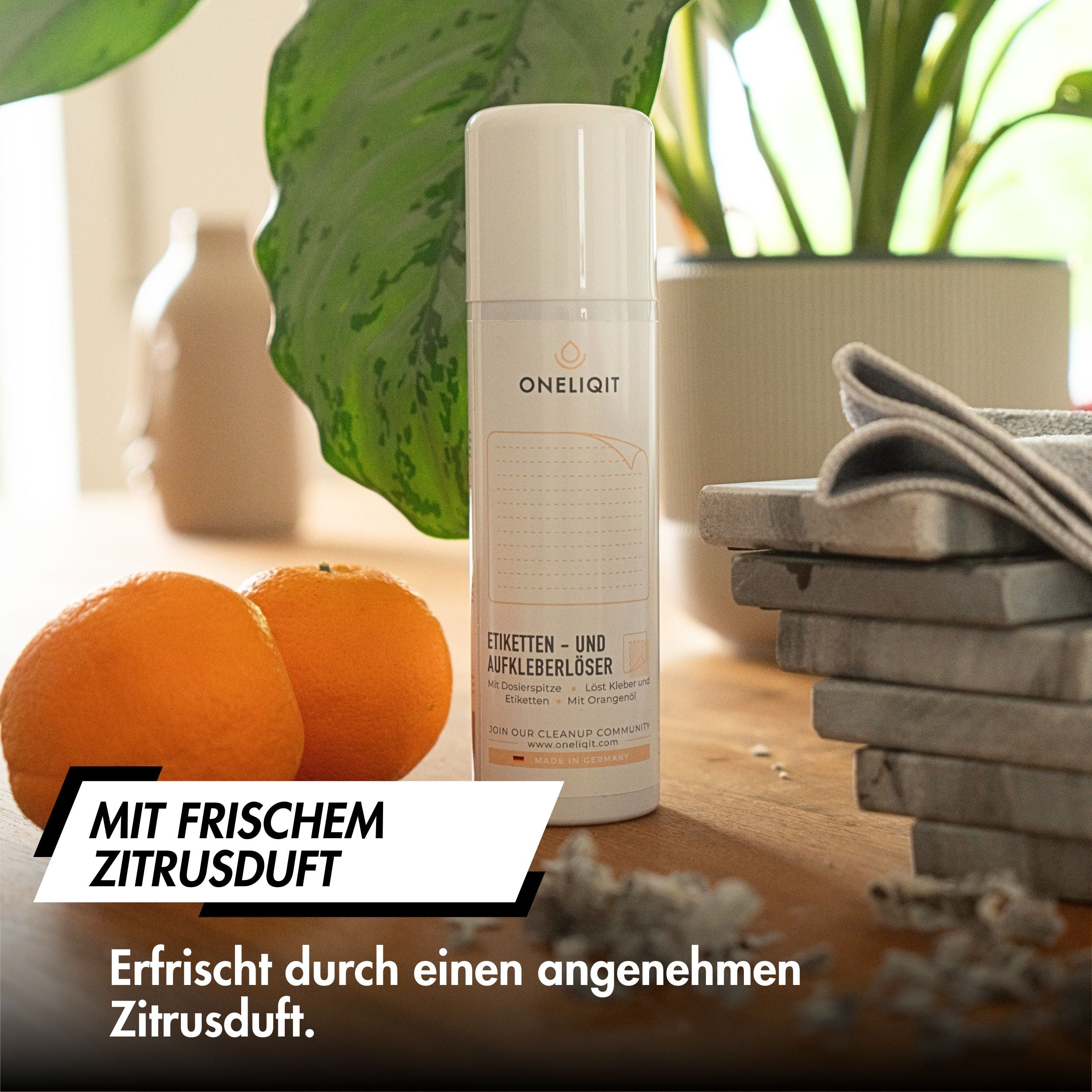 Etikettenlöser Etikettenentferner Spray 200ml für das einfache Entfernen von Kleberesten