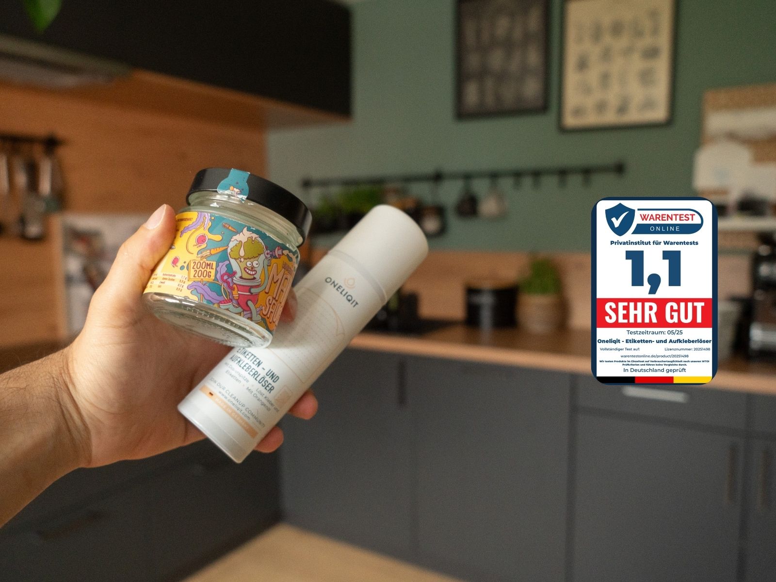 Etikettenlöser Warentest Sehr Gut