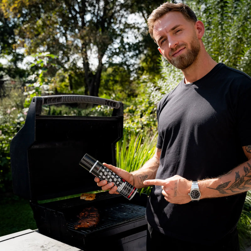 Patina auf dem Grillrost. Schritt für Schritt.